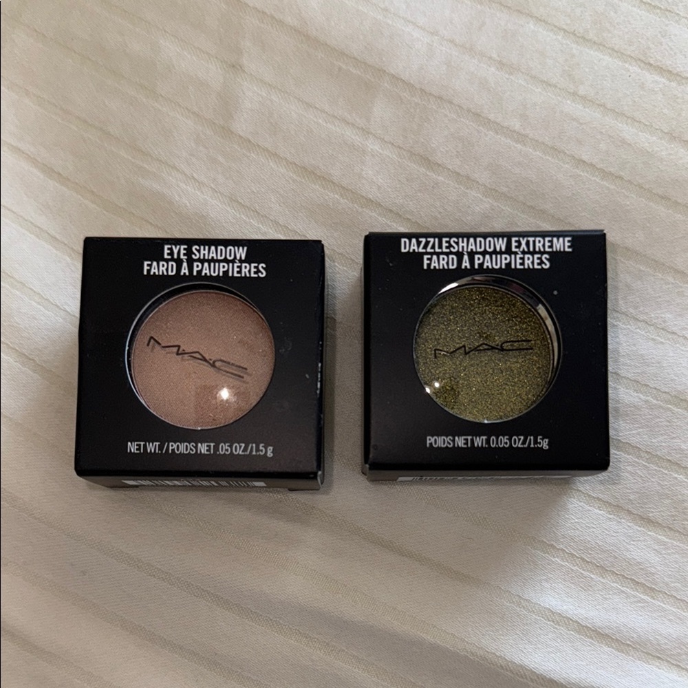 MAC Cosmetics Eye Shadow Set - Neutral and Dazzle Green